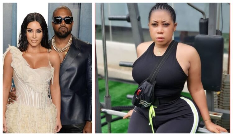 See What Actress Moyo Lawal states will do to herself if Kanye West and Kim Kardashian finally breaks up