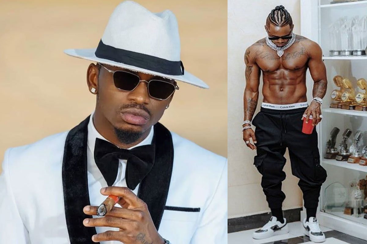 Diamond Platnumz Shows Off His Multiple Awards In His Trophy Shelf (PHOTO)