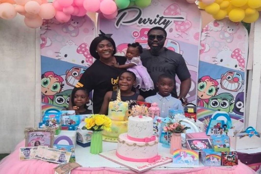 Adorable Photos And Videos Of Mercy Johnson’s Daughter, Purity, Birthday