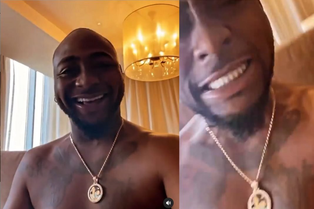 “This One Go Hard” – Reactions As Davido Comes Up with Another Slang (Video)