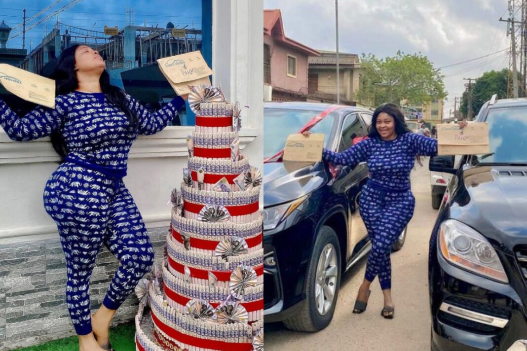 Actress, Biodun Okeowo Buys New Car, Gets Another Car Gift Same Day (Photos)Nigerian