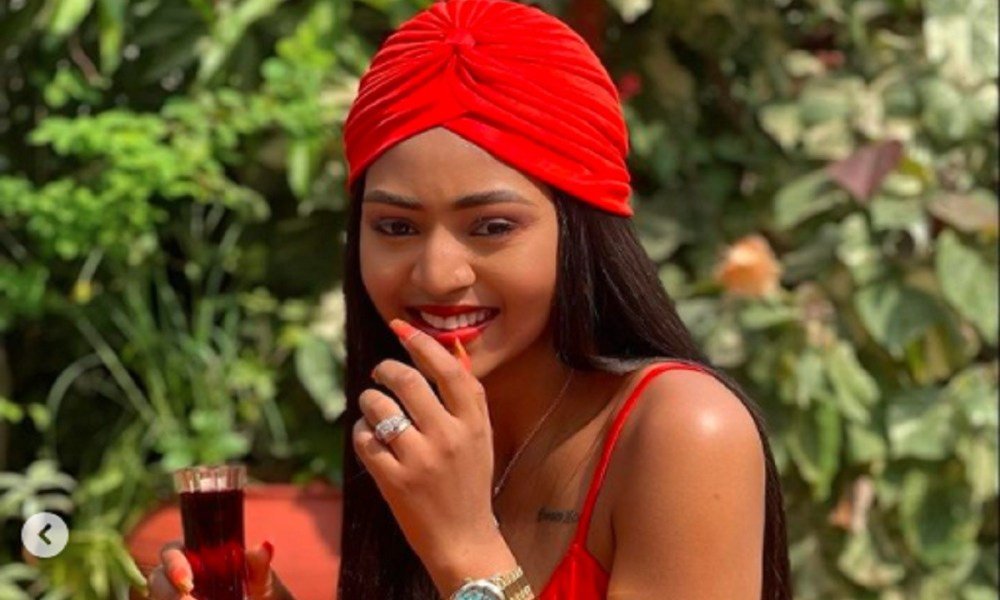 Annie Idibia, Beverly Osu, Peter Okoye and Others React To Regina Daniels New Photo-“Lady In Red”