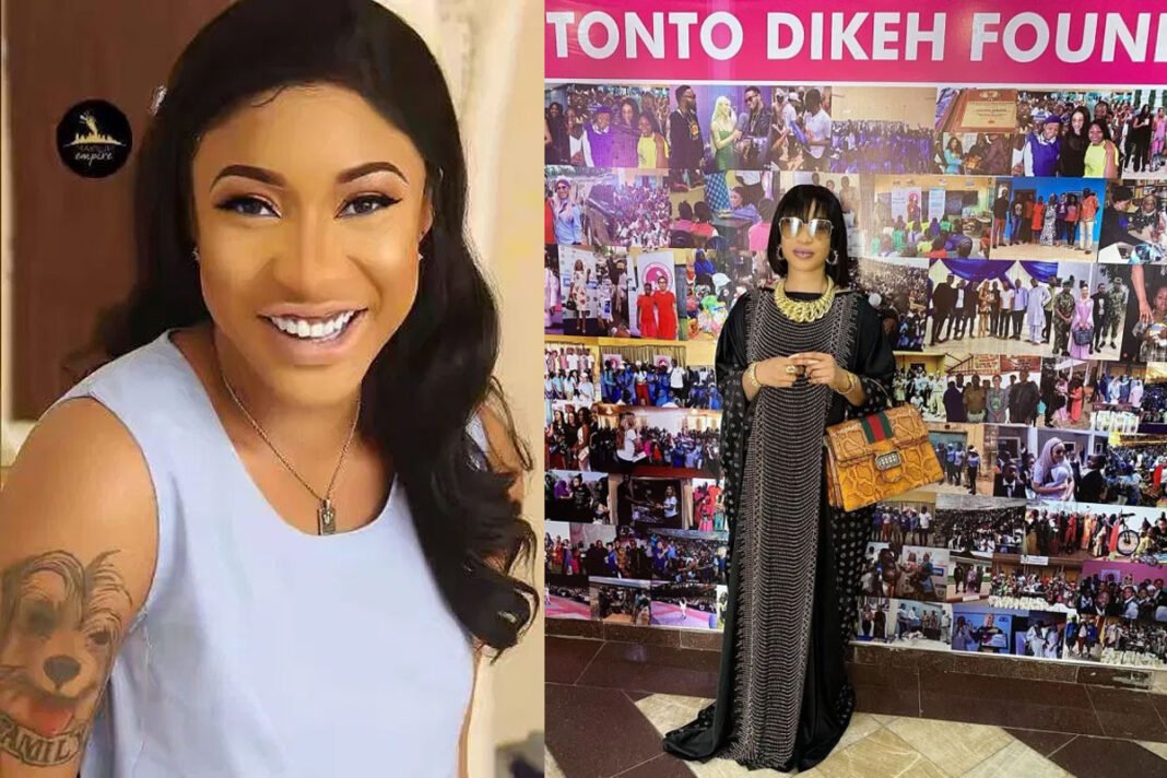 Actress Tonto Dikeh Says - “I Am Into The Business Of Giving Hope To The Hopeless”