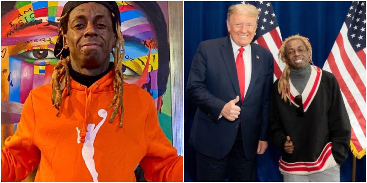 Rapper Lil Wayne Thanks Ex-president Donald Trump After He Was Pardoned
