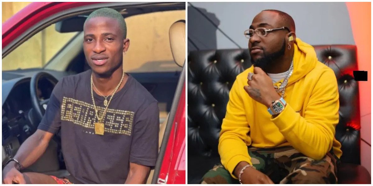 Actor Alesh Sanni Hails Davido As He Shares Recent Encounter With Singer