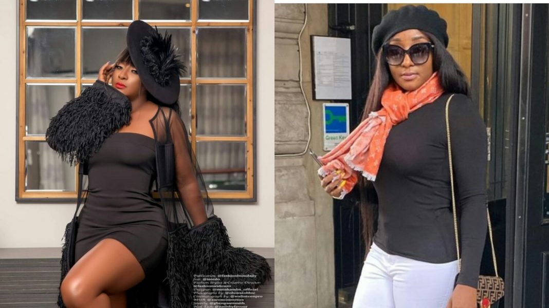 Ini Edo Has Show Off Her Flat Tummy With Curvy Shape In A New Photo