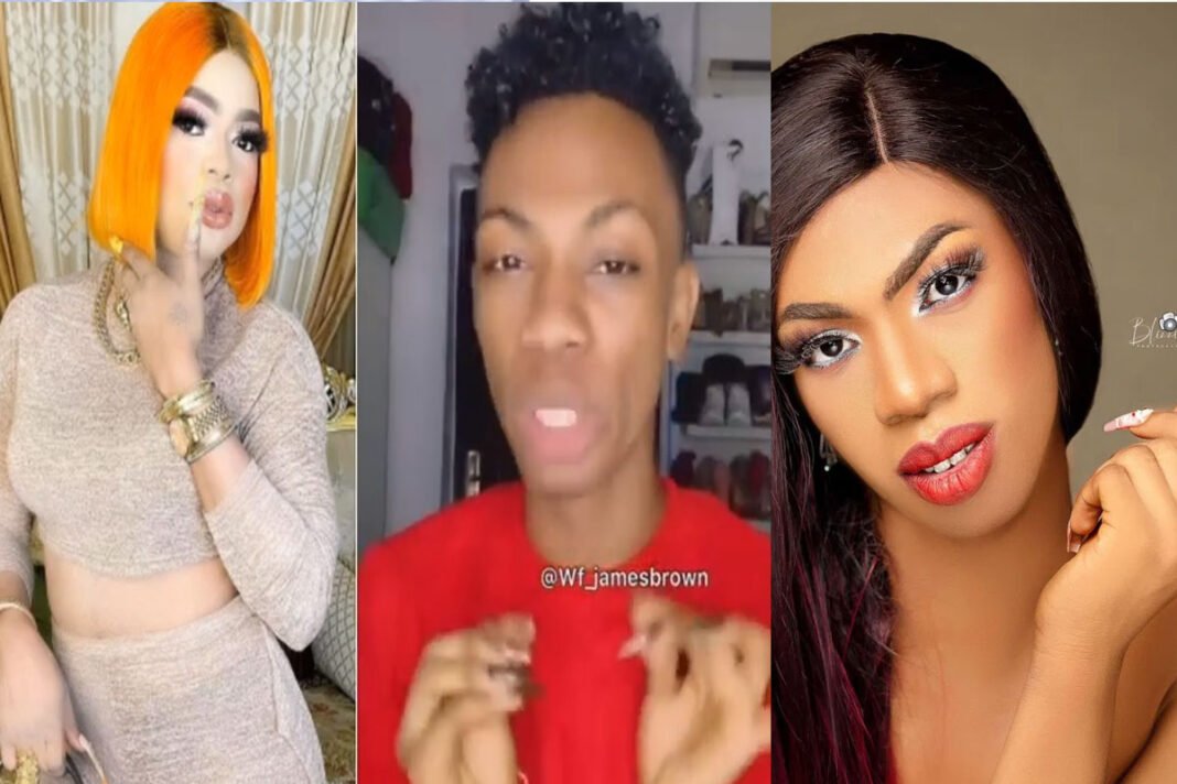 Bobrisky Turns Braggart As She Shades James Brown Over Threat Controversies