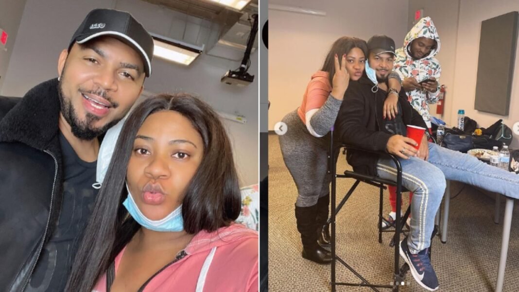 Nkechi Blessing Gushes Over Ramsey Nouah As They Link Up In America -‘He Is Ageless’