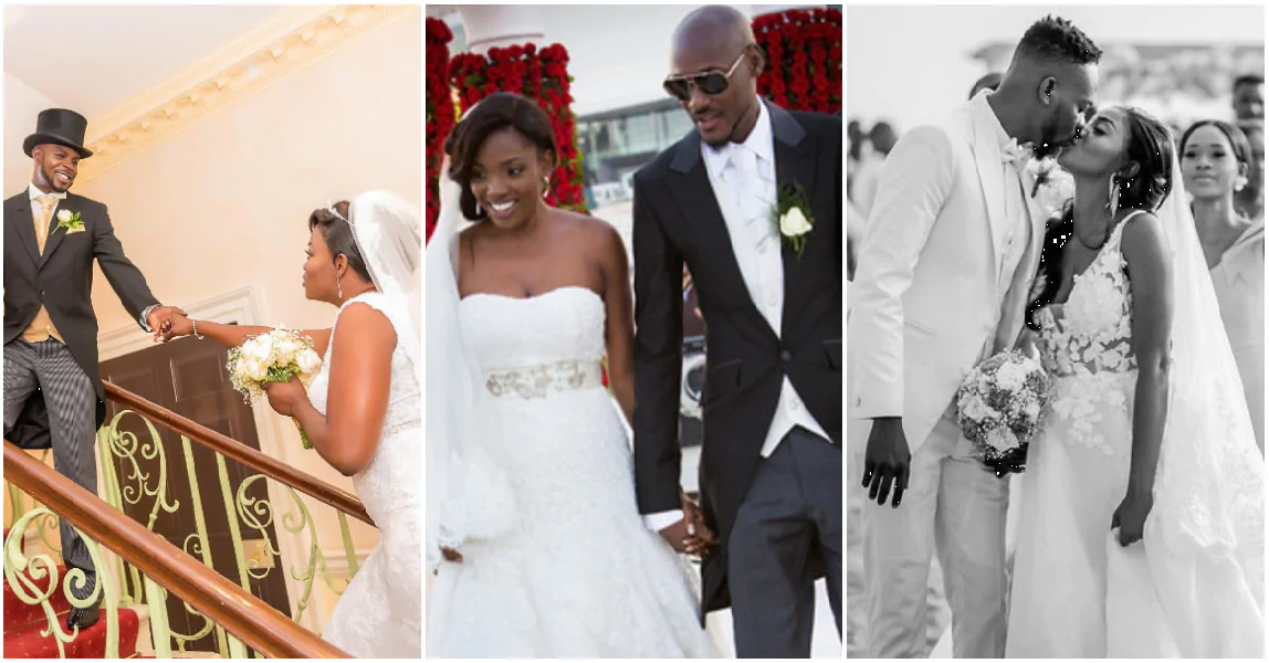 Funke Akindele, 2face Idibia, 5 Other Celebs That Got Married In Beautiful Private Ceremony