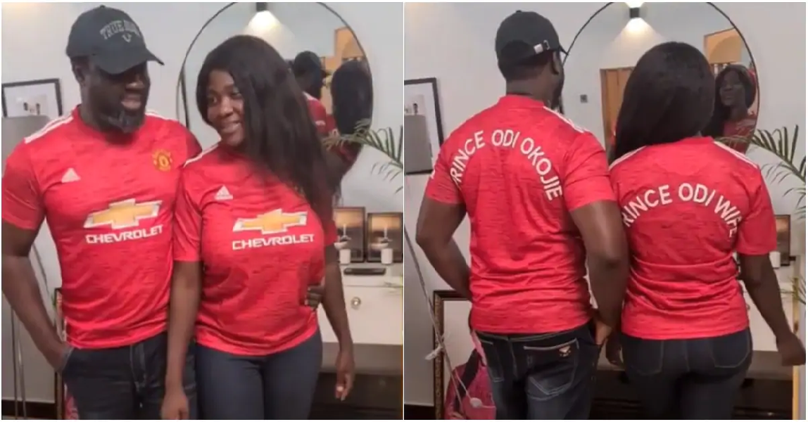 Actress Mercy Johnson Excited As She Spends Time Alone With Hubby After Kids Left For School