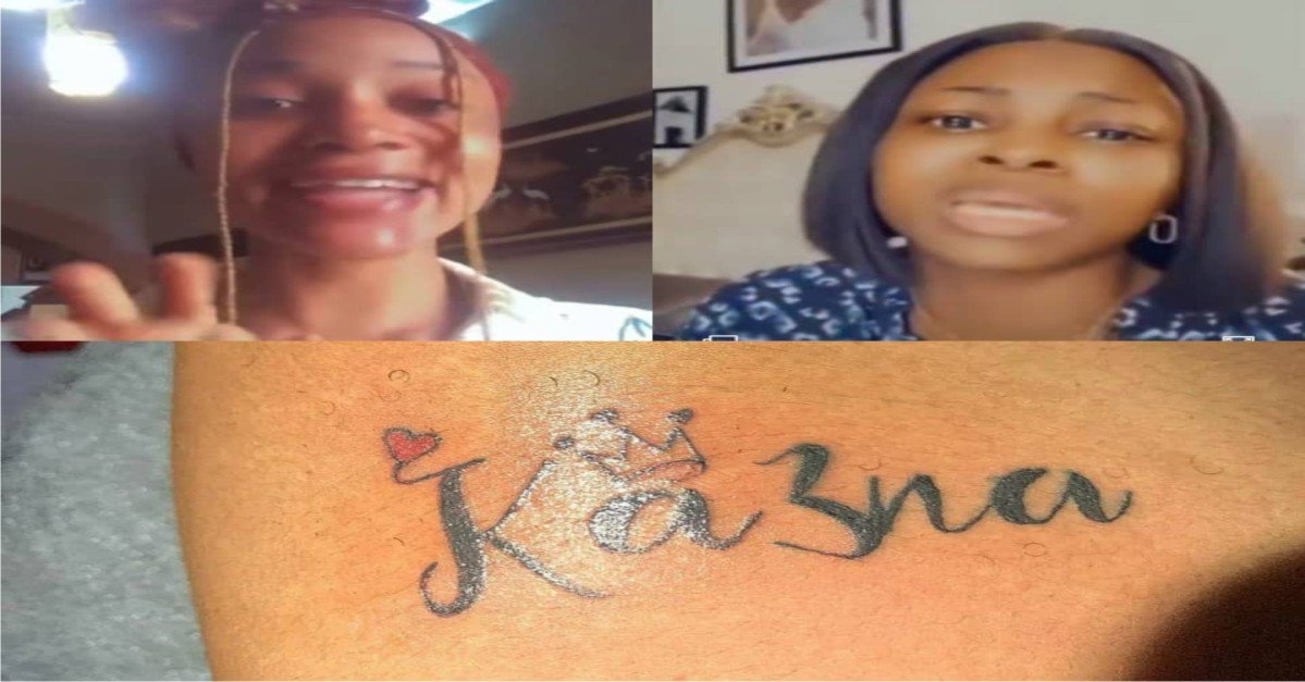 I didn't do it for cash- Lady who tattooed BBNaija Ka3na 's name on her thigh speaks (video)