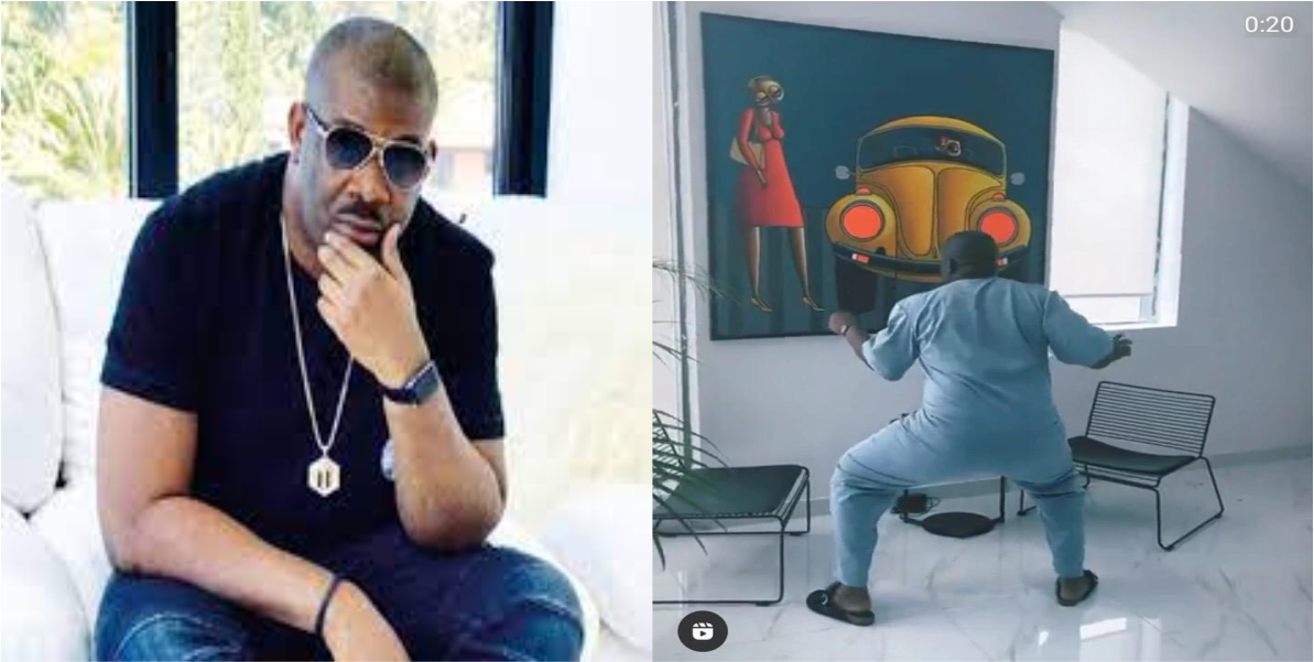 Video Of Don Jazzy Twerking To Rema’s Song, ‘Bounce’