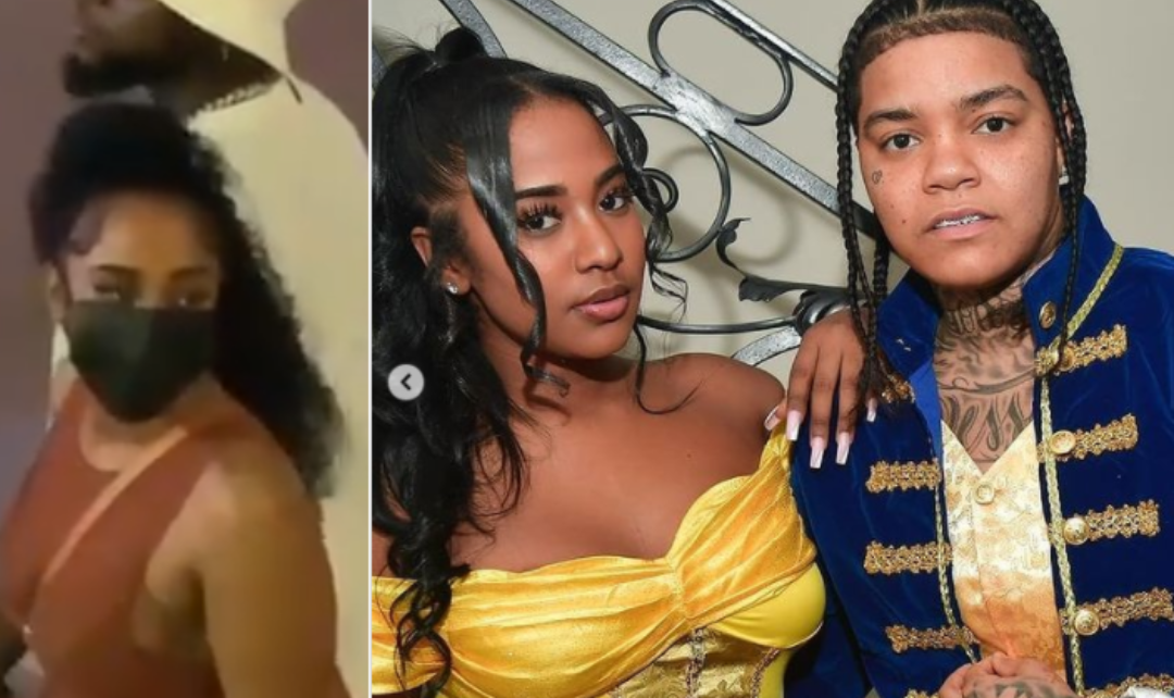 I Don’t Care, Just Get Your – American Rapper, Young M.A Reacts To The Viral Video Of Her Ex, Mya Yafai Holding Hands With Davido (Video)
