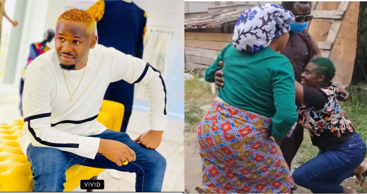 Zubby Michael Reacts as Mercy Johnson Kneels to Greet Hubby, Says He Wants Same from Future Wife