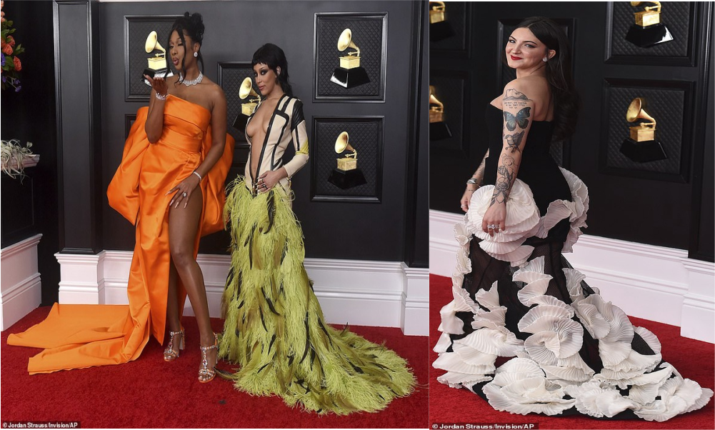 Photos From The 63rd Grammy Awards Red Carpet : Check It Out