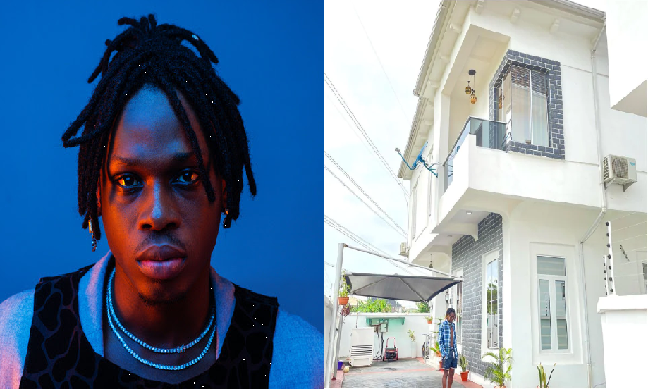 Reactions As Fireboy Shows Off His Multimillion Naira Mansion In Lagos