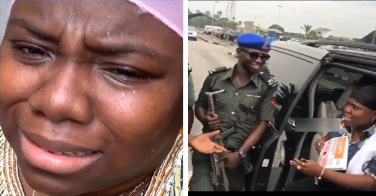 Wahala As Armed policemen confront singer, Teni over her lyrics ‘I go slap police for your case’ | Video