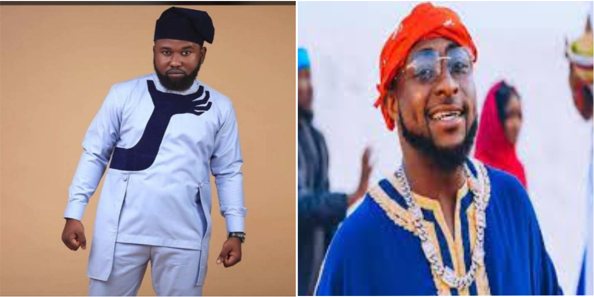 “Imagine He Wants To Take Off Clothes And It Starts Chocking For Real” – Reactions As Man Rocks Davido’s ‘E Choke’ Inspired Outfit