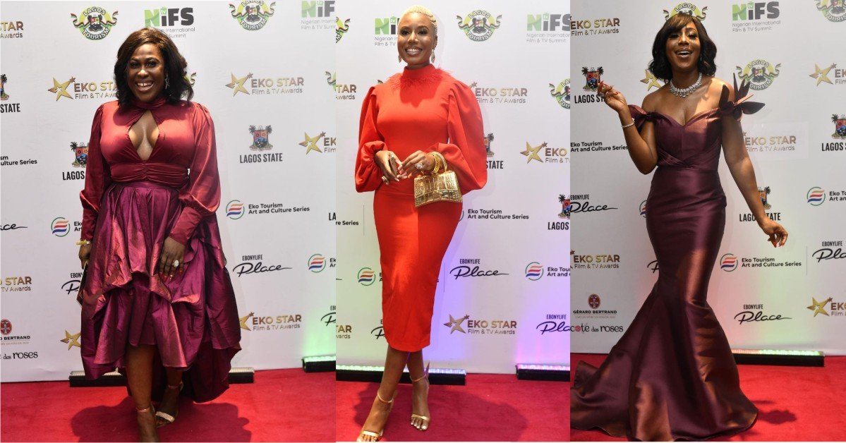 Beautiful Photos of Nigerian Celebrities at Eko Star Film and TV Awards