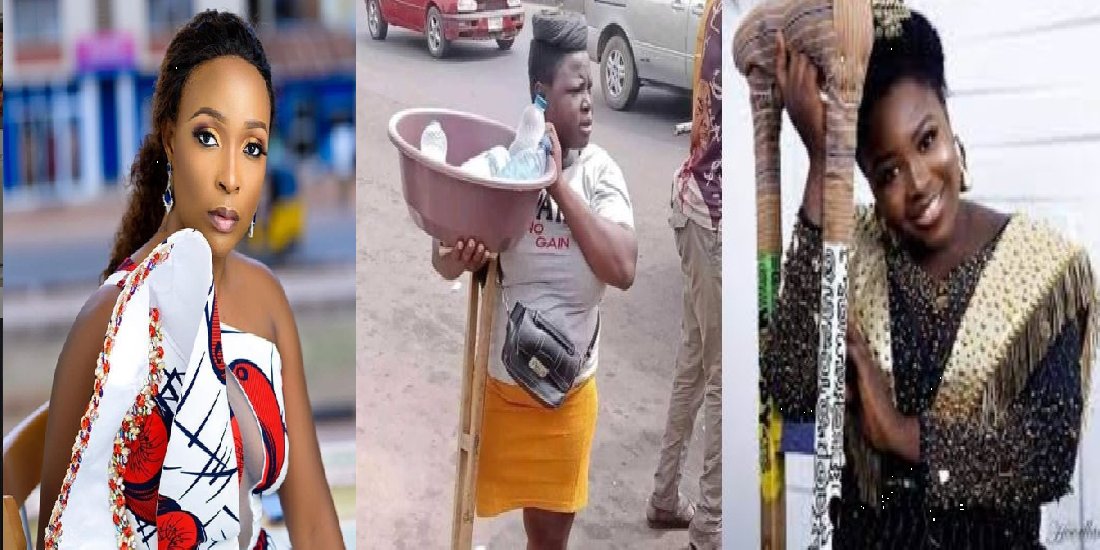 “Even my money is in it . Give her her money” – Blessing Okoro Reacts To Claims That Amputee ‘Pure Water’ Seller Lied