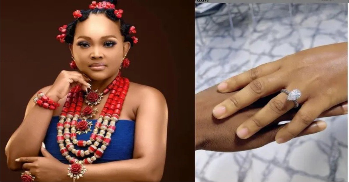 Mercy Aigbe reveals ‘D’ Owner’ of her engagement ring proposal