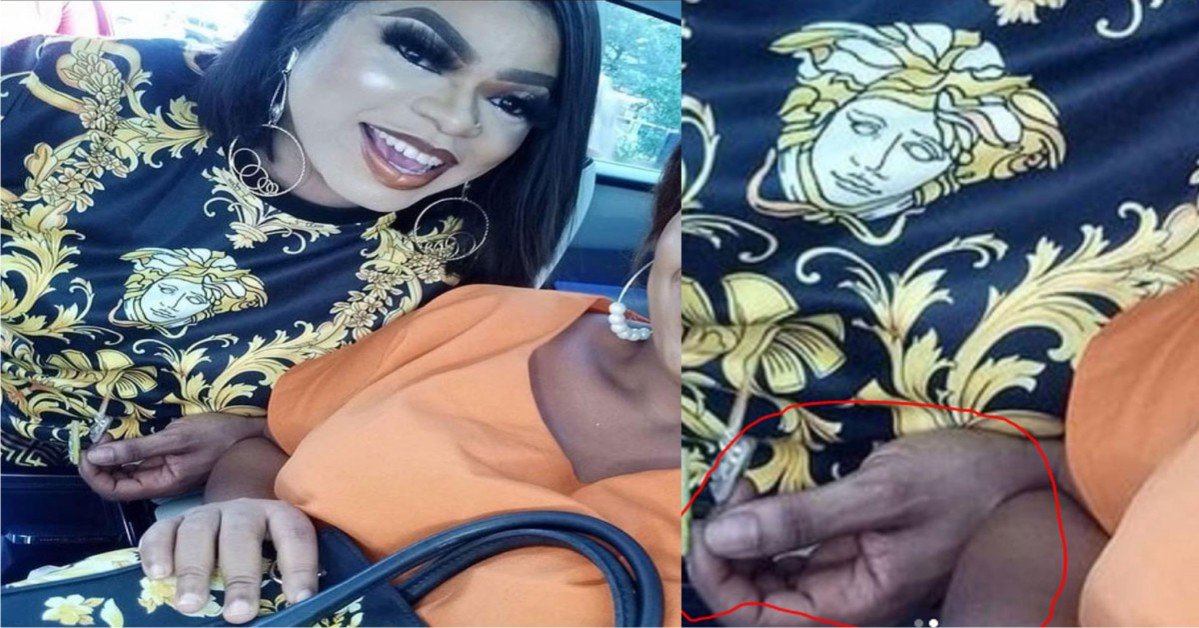 Bobrisky Recently Mocked For Allegedly Using Fãke Skincare Products (Pictures)