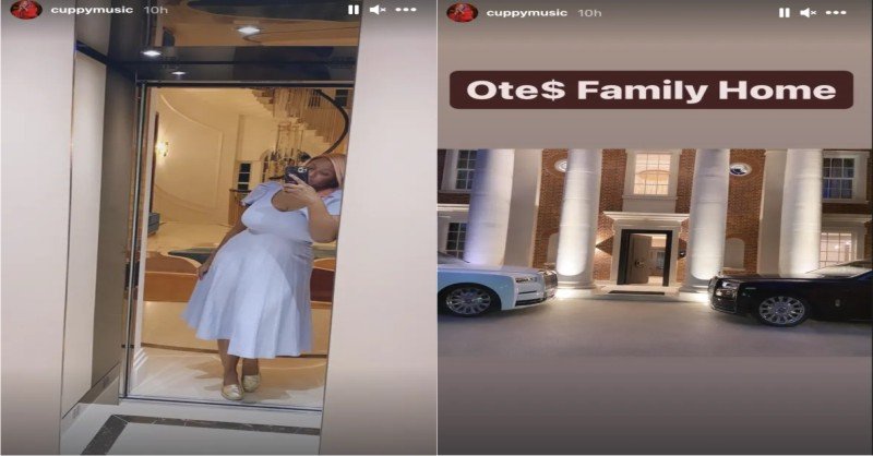 DJ Cuppy Shows Off Expensive House Owned By Otedola In London