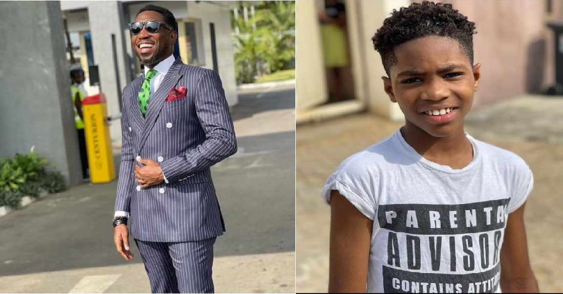 “My joy is full this morning” – Singer Timi Dakolo Says As He Praise His Son For Being Genius
