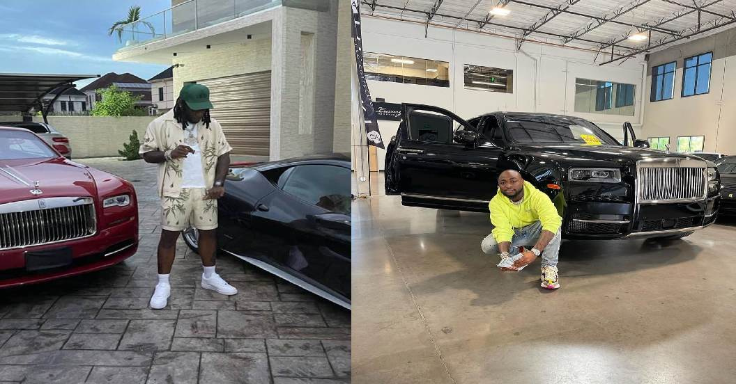 "em be like where person Dey talk say iPhone 6 cost pass iPhone 12": Reactions As Burna Boy’s PA, Manny Says Burna Boy’s Rolls Royce Is More Expensive Than Davido’s New Whip