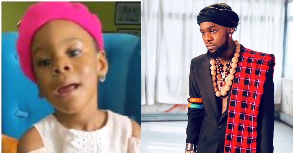 Watch Moment Patoranking’s daughter, Wilmer, Sings Birthday Song For Him (Video)