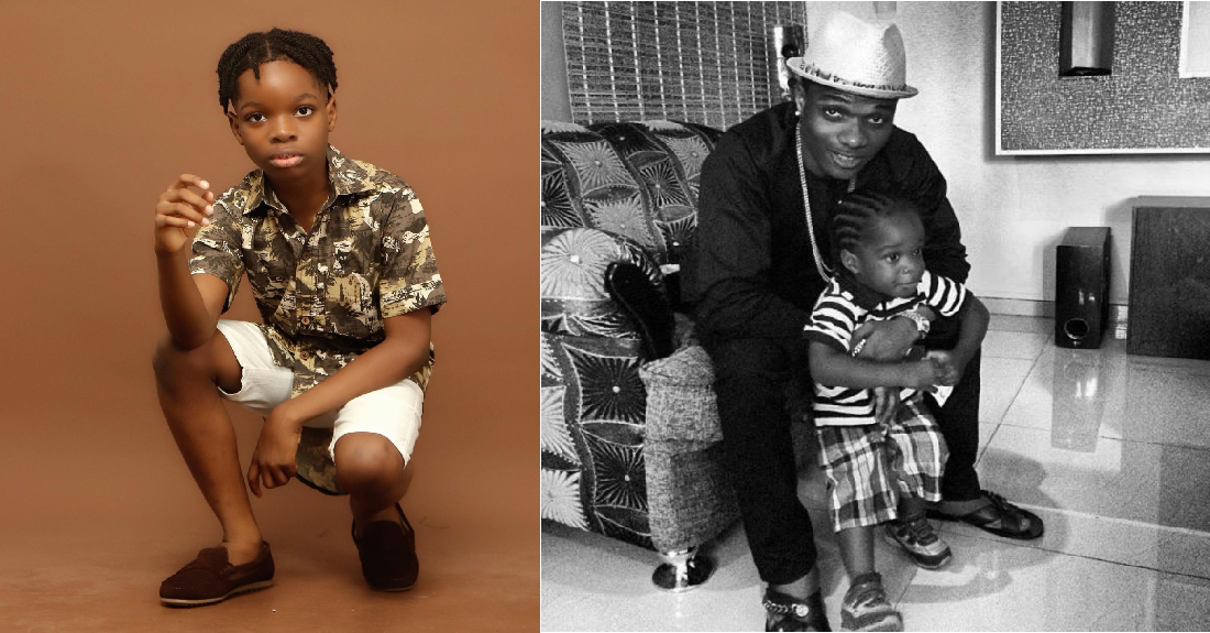 Wizkid’s Son, Boluwatife Shares Throwback Photo Of Him And His Father As He jubilate Ahead Of 10th Birthday