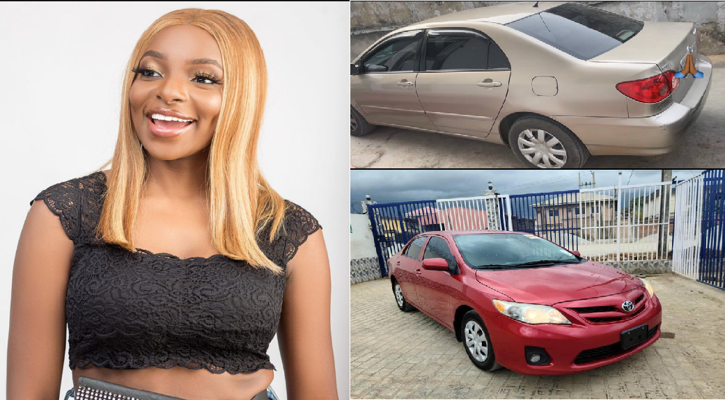 BBNaija Wathoni Celebrates As She Buys 2 Cars For Parents In Space Of 6 Months(Photos)