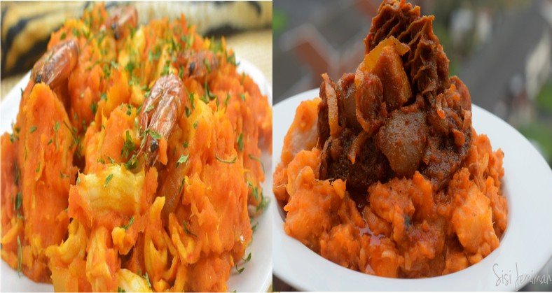See How To Prepare Yoruba Yam Porridge(Asaro)