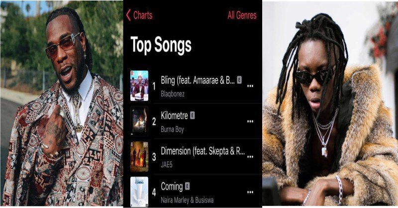 "Bling" Becomes Hits No 1 Spot - Blaqbonez Thanks Burna Boy For Supporting Him