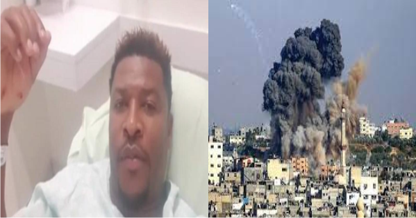 "I Was Thrown Into The Air" - Former Nigerian Striker, Ibezito Ogbonna luckily Escapes Death, After His House In Israel was Hit By A Rocket From Gaza
