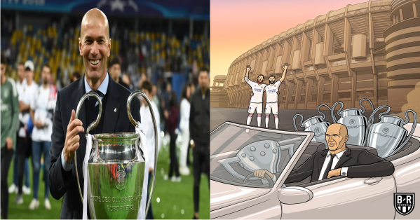 Zinedine Zidane Exists Real Madrid For The Second Time
