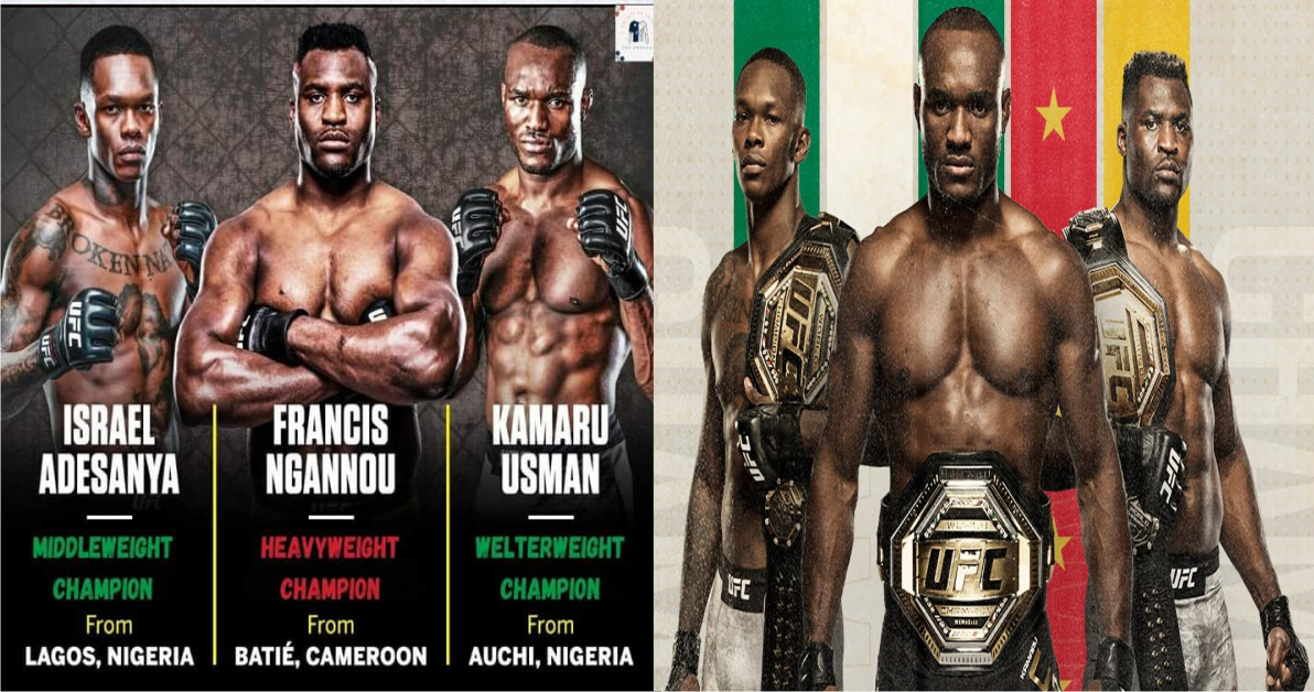 "I Am Honored To Be Part Of This Trio In Mixed Martial Arts"– UFC Champ, Israel Adesanya Says