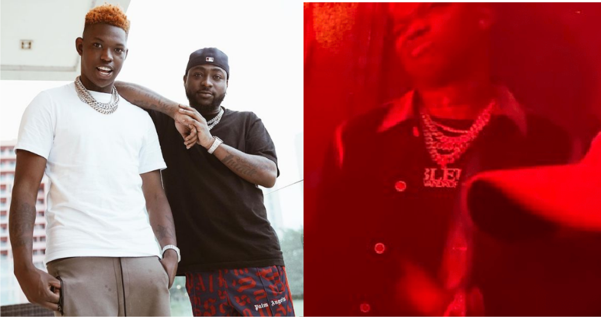 "No Chop For Club, You No Hear" — Davido Reacts After American Rapper, Yung-Bleu Complain That Nigerian Meals Are Too Spicy