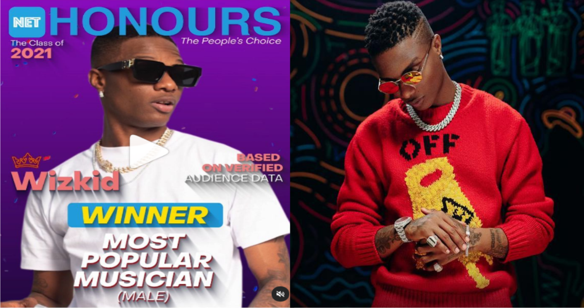 NET: Wizkid Adds Two More Awards To His Collection