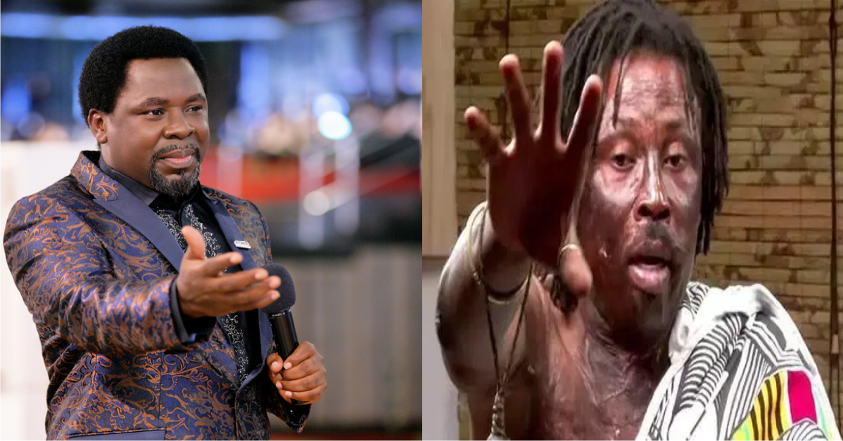 "I'am Responsible For T.B.Joshua's Death" – Ghanaian Witch Doctor Says(VIDEO)