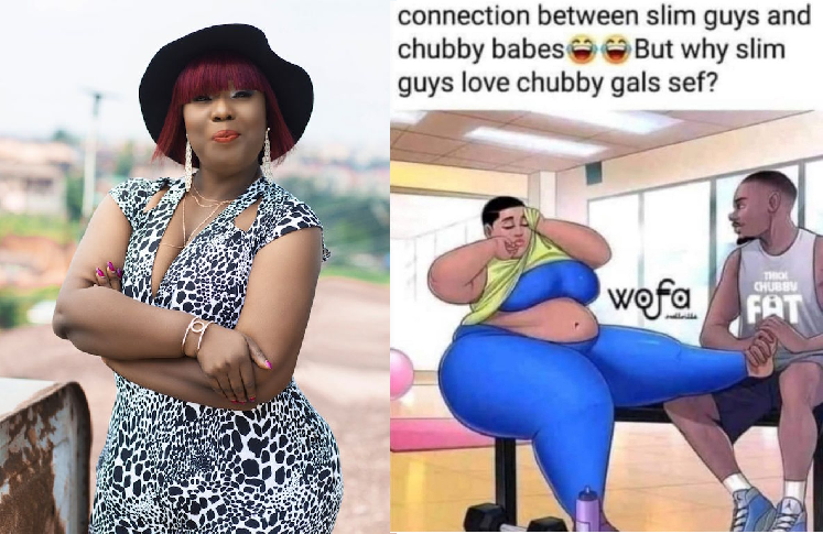 Actress, Lepacious Bose questions if slim men aren’t ashamed to flaunt a big and curvy woman