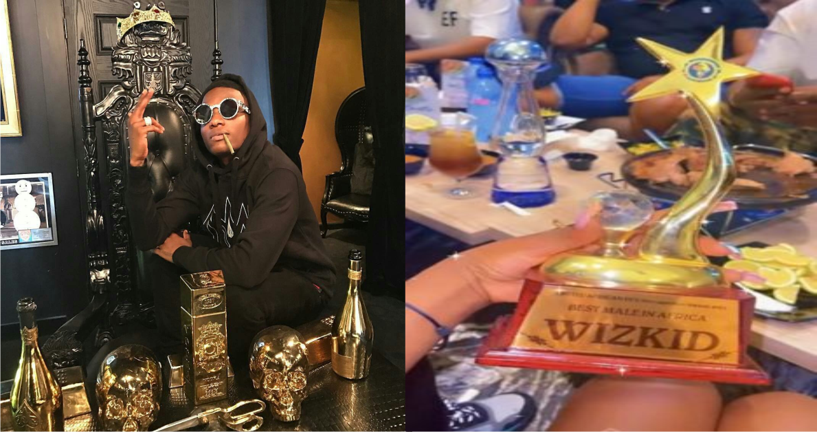 Wizkid Adds One More Award To His Collection(VIDEO)