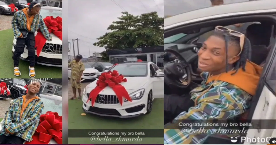 YBNL's "Bella Shmurda" Acquires New Mercedes Benz (VIDEO)