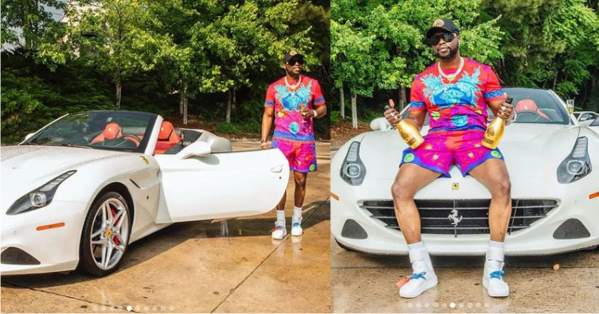 Rapper, King Joel Buys Ferrari worth 135million Naira
