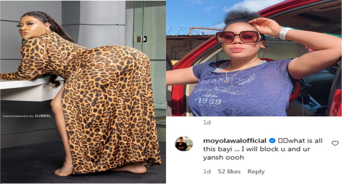 Moyo Lawal Blast Nkechi Blessing "what is all this bayi I will block u and ur yansh oooh" Video