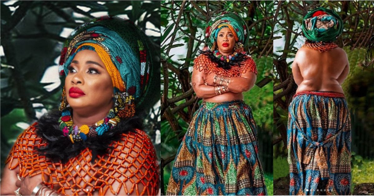 Clarion Chukwurah Disclose She Was Inspired By The Holy Spirit For Her Topless Birthday Photoshoot