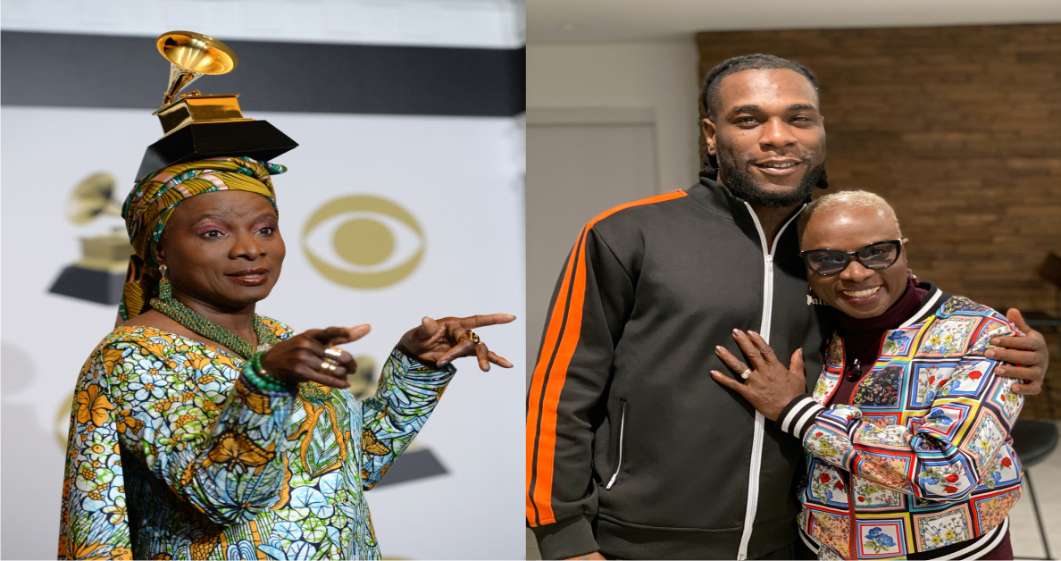 "leave my boy alone!"- Angelique Kidjo kicks Against Claims Of Burna Boy Being "Unapologetic"(VIDEO)