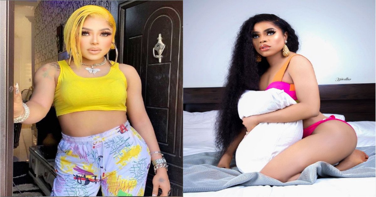 "Why is his face bigger than her body" - Nigerians Reacts To Bobrisky’s New Video(Watch)