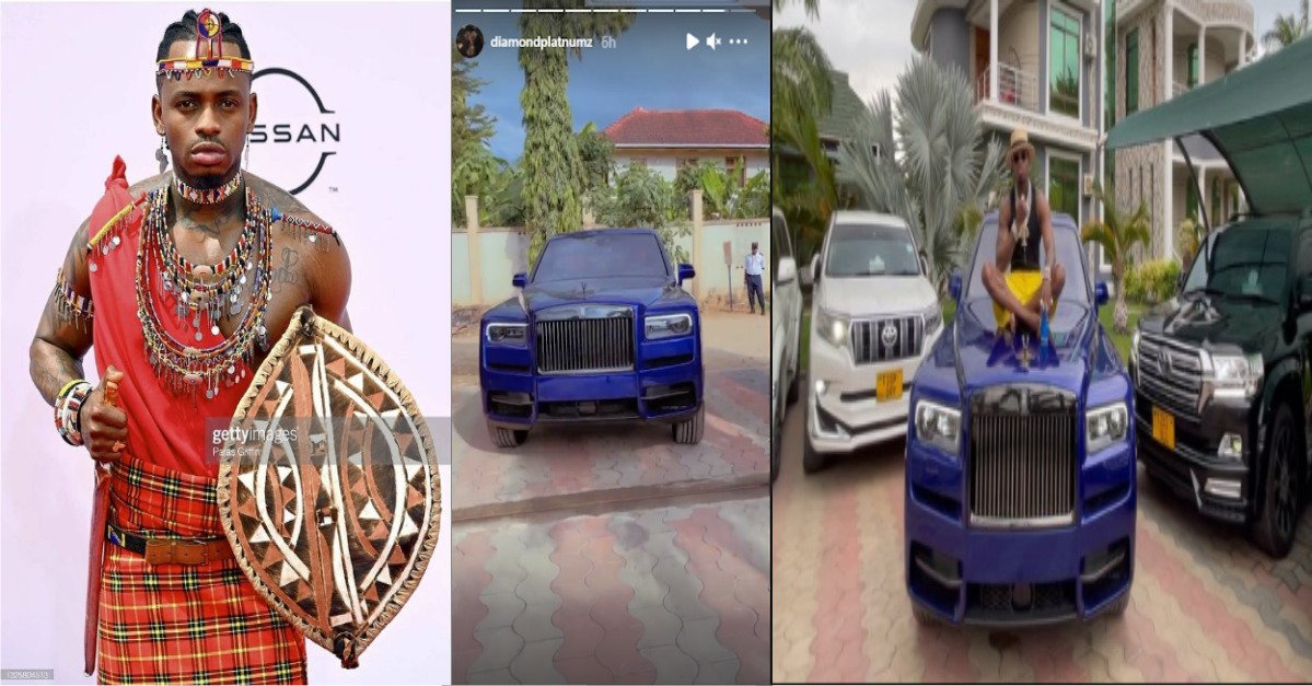 Singer, Diamond Platnumz Buys Brand New Rolls Royce Worth Almost N270 Million(VIDEO)