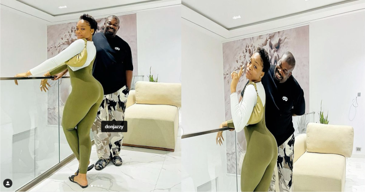 "Don Jazzy Don F**K This Nyarsh" –Reactions As BBNaija Star, Lilo Shares Photos Of Herself And Don Jazzy